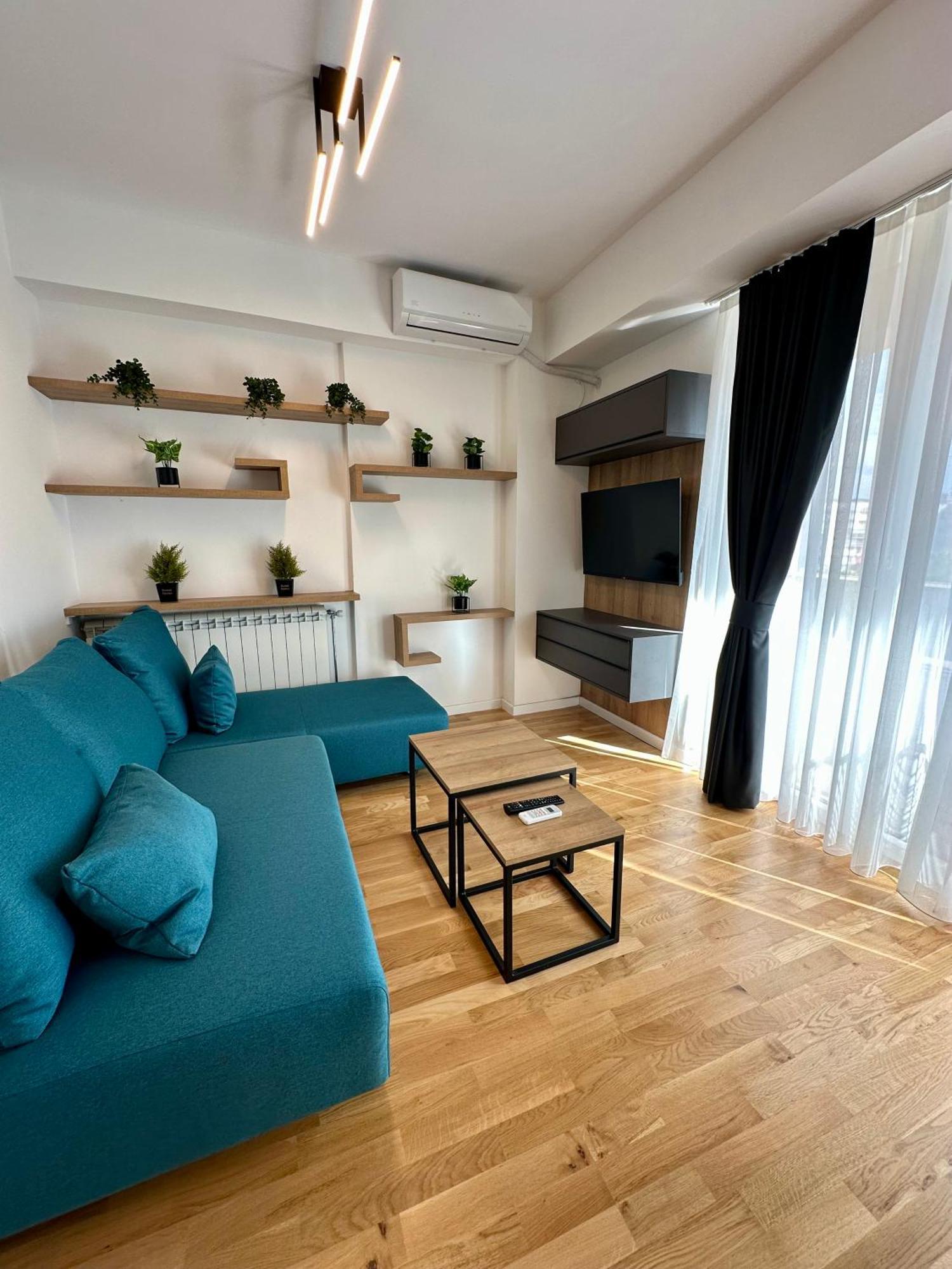Downtown Riverside Apartments Skopje Luaran gambar