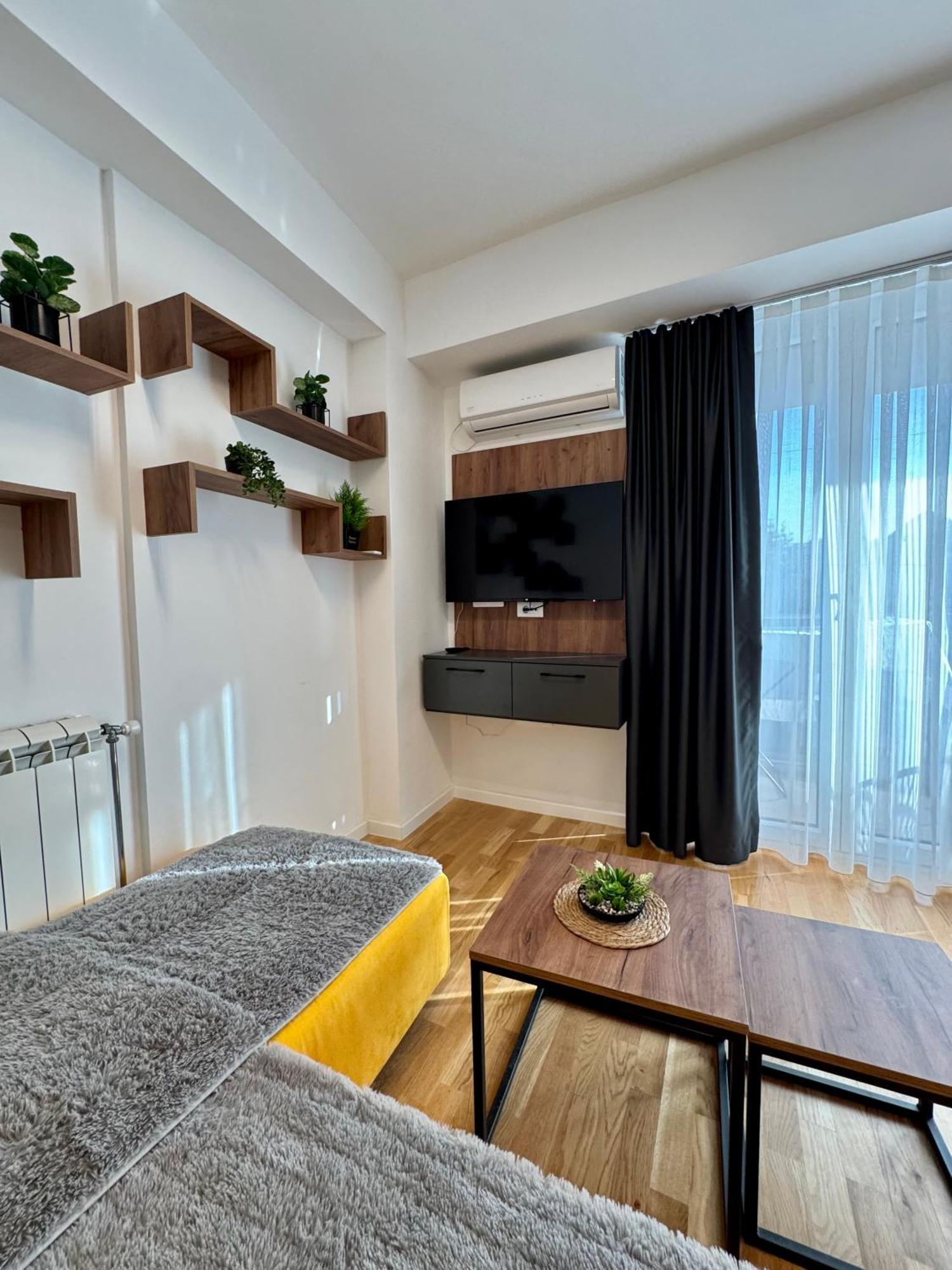 Downtown Riverside Apartments Skopje Luaran gambar